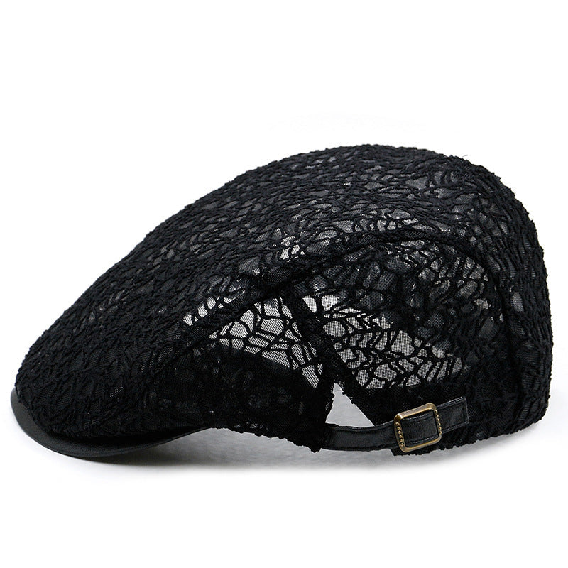 Lace Hard Gauze Beret Children's Casual Sun Hat