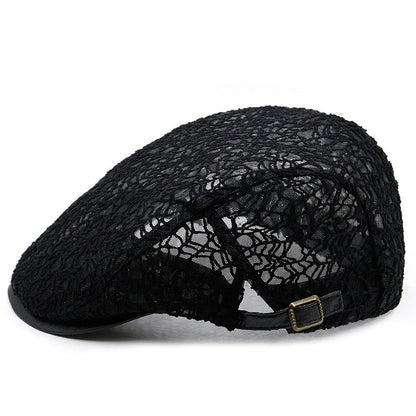 Lace Hard Gauze Beret Children's Casual Sun Hat