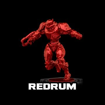 Turbo Dork: Metallic Acrylic Paint - Redrum