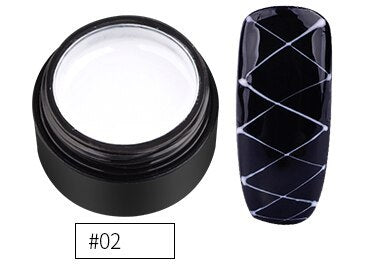 Elastic Spider Gel - Creative DIY Nail Art Drawing Gum