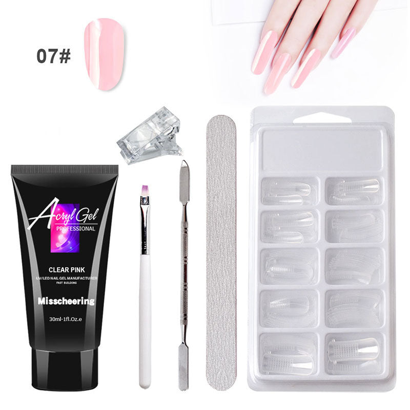 Painless Extension Gel Set - Quick Model Without Paper Holder