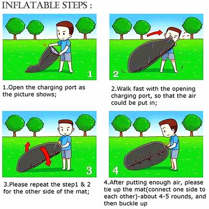 Fast Inflatable Outdoor Air Sofa - Beach & Camping Lounger