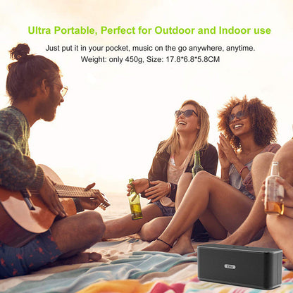 Bluetooth Speaker: Subwoofer, Stereo Bass