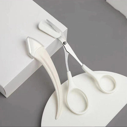 Curved Eyebrow Trimming Knife