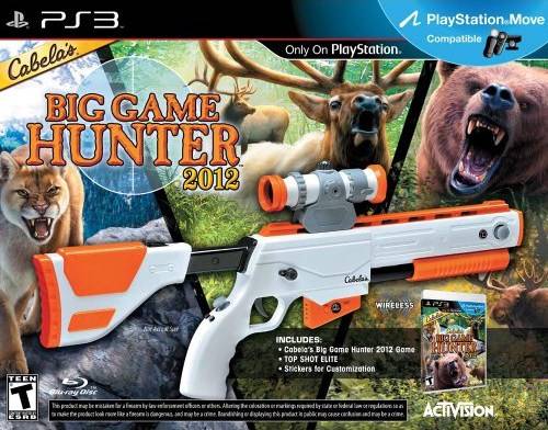 Cabela's Big Game Hunter 2012 with Gun (Playstation 3)