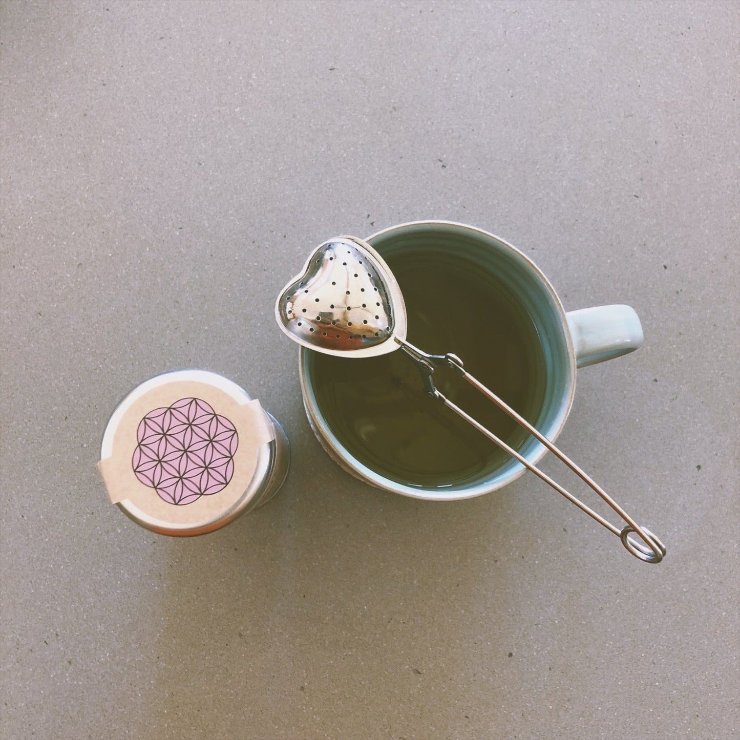 Heart Tea Infuser | Stainless Steel Strainer for Loose-Leaf Tea Rituals