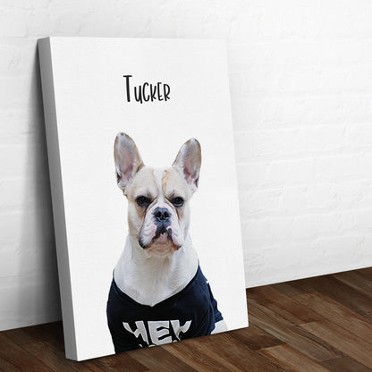 Pet Canvas Sign