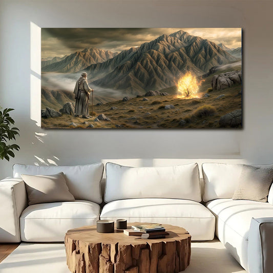 Burning Bush - Faith Wall Art