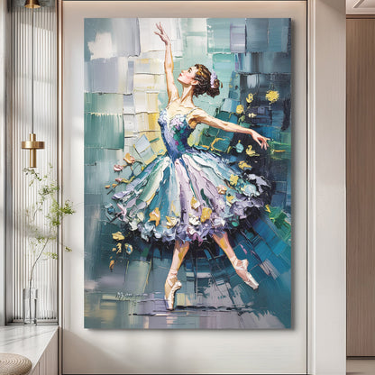 Ballerina Abstract Wall Art