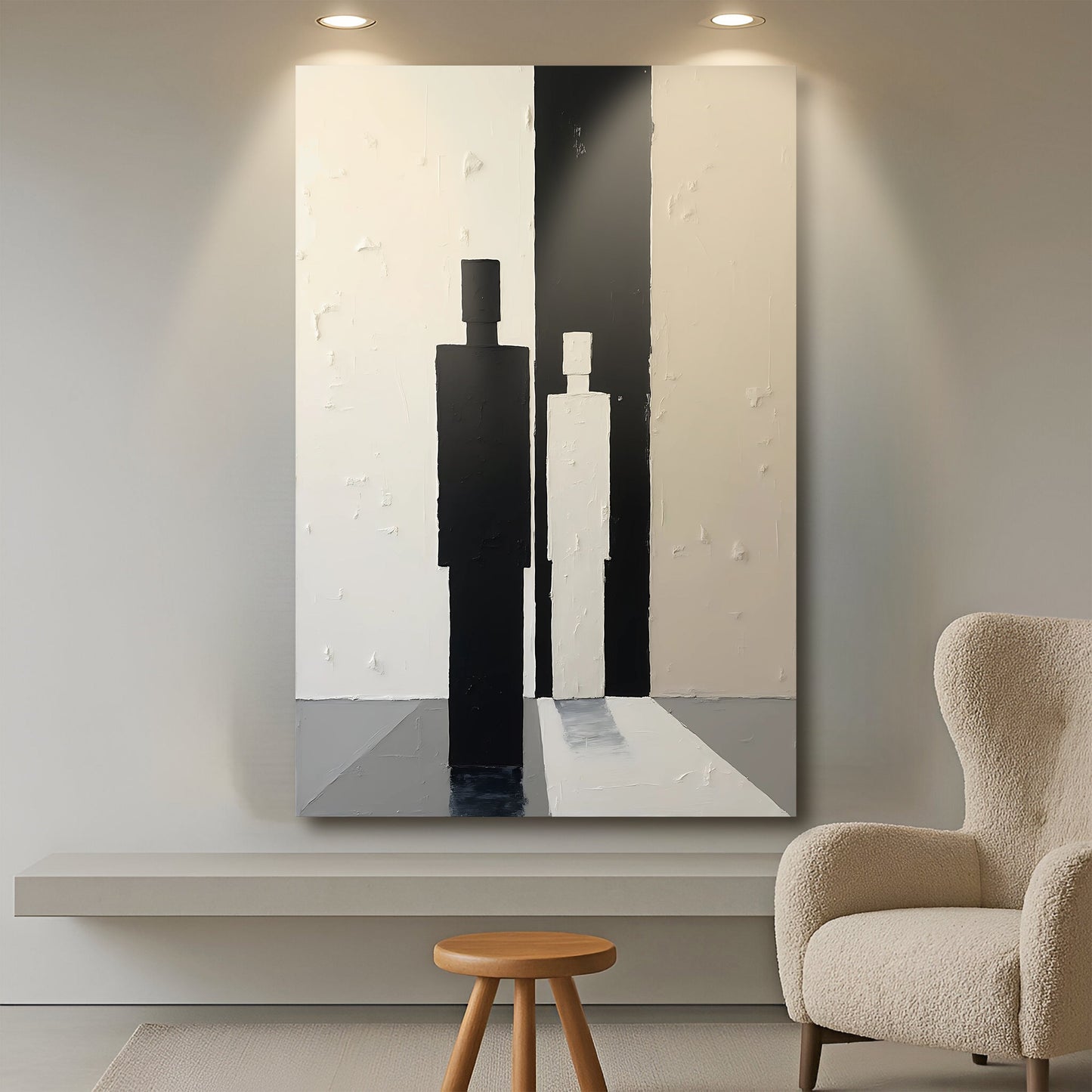 Contemporary Minimalist Abstract Wall Art