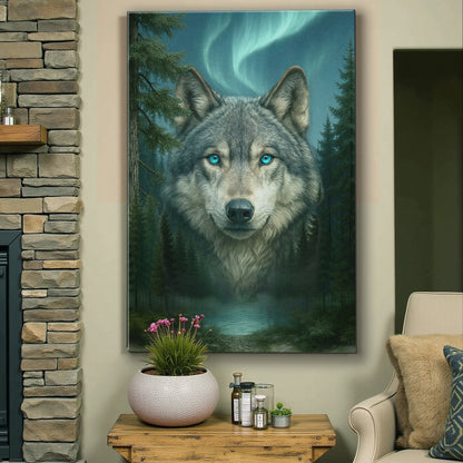 Wolf Northern Symphony Wall Art
