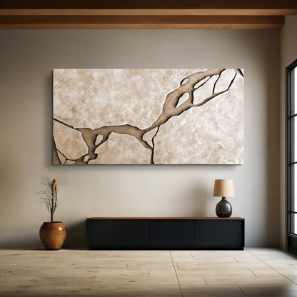 Muddy Abstract Wall Art