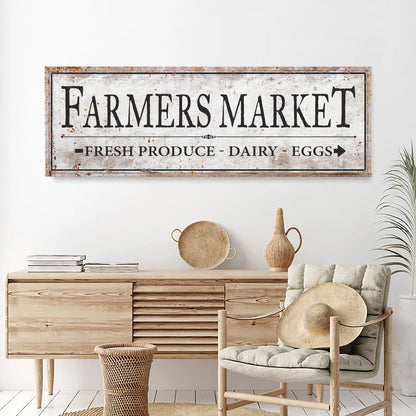 Farmers Market Sign III
