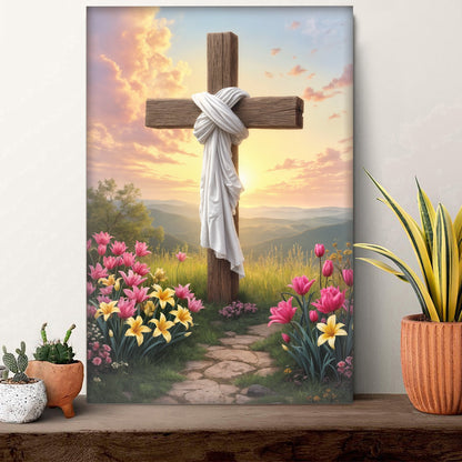 Minimalist Cross Faith Wall Art III