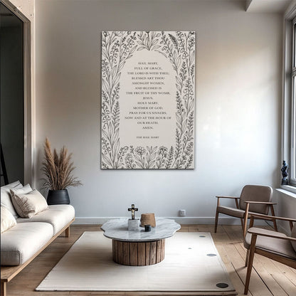 The Hail Mary Faith Sign V