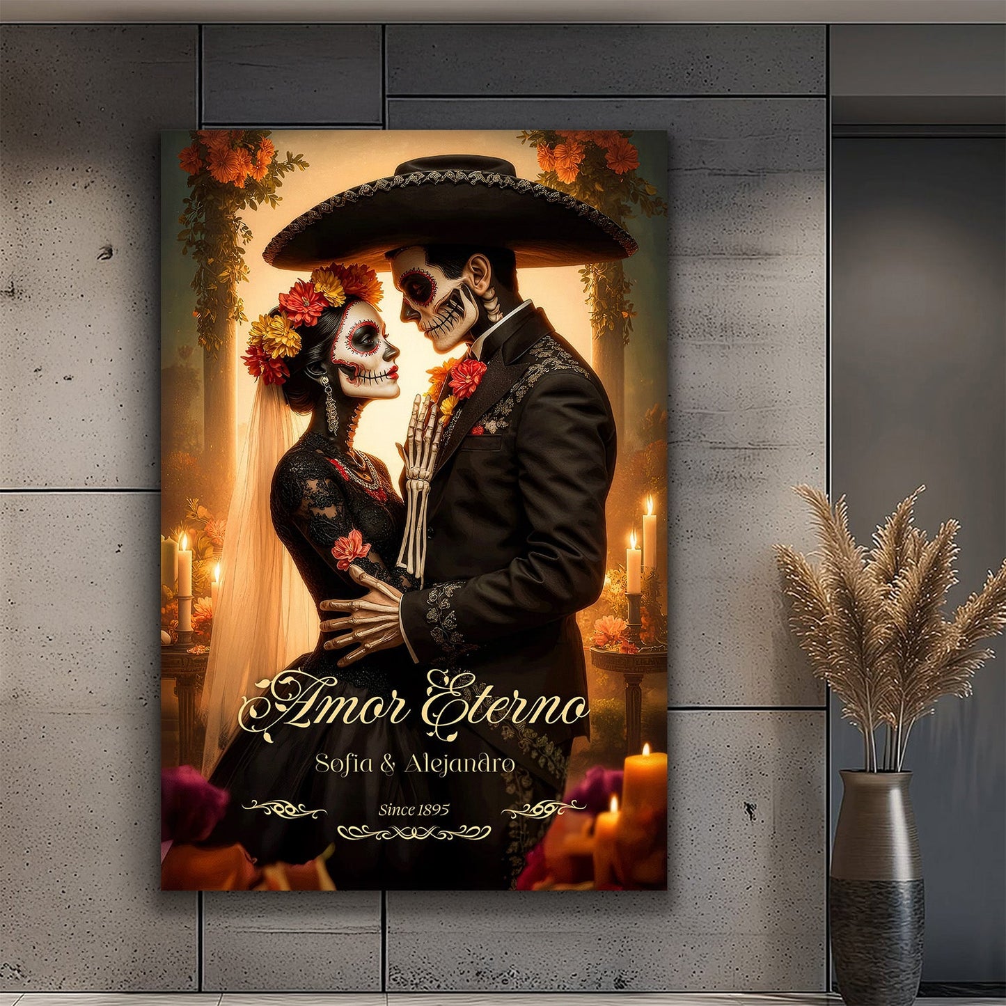 Personalized Eternal Love Halloween Sign