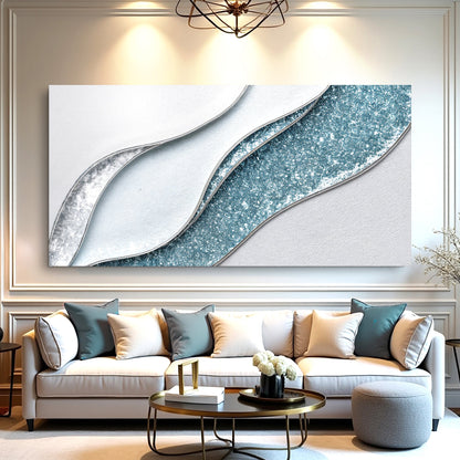 Lighter Waves Wall Art