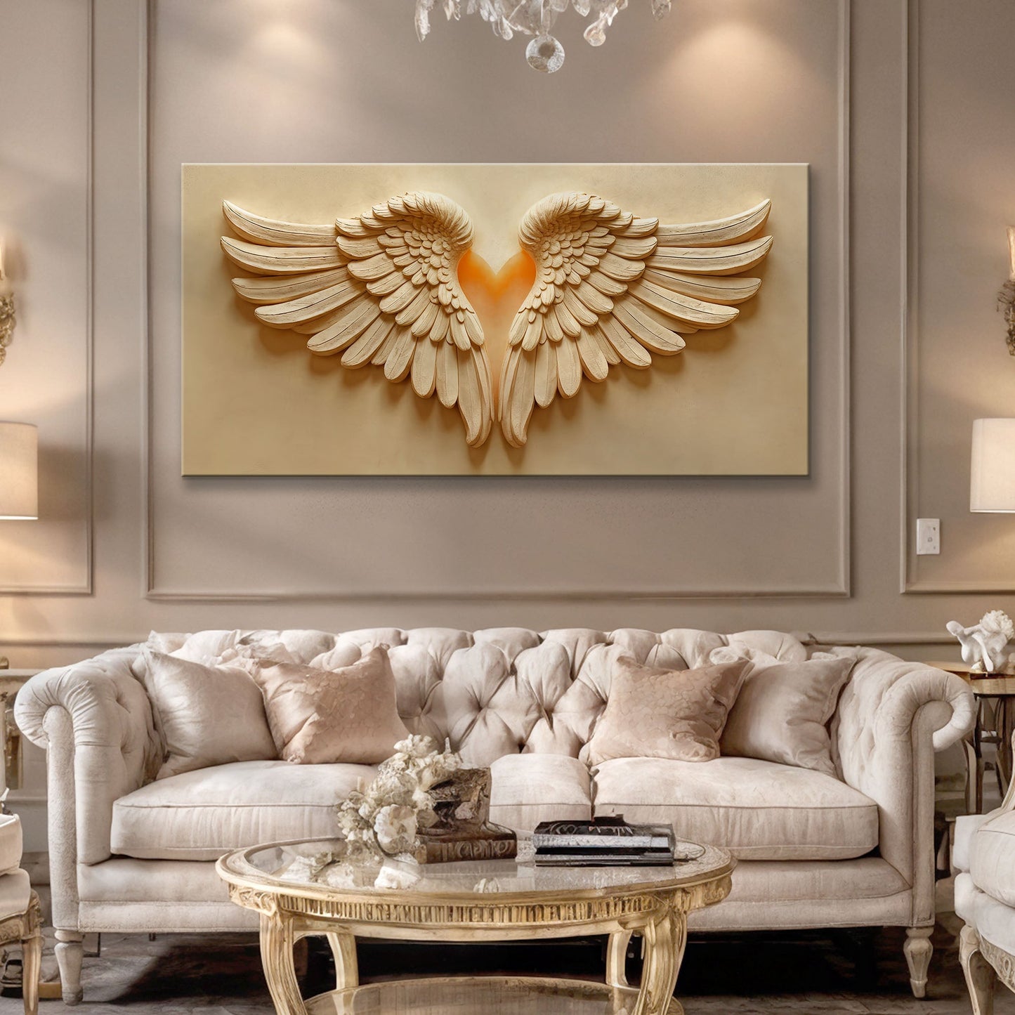 Wings Of Devotion Wall Art