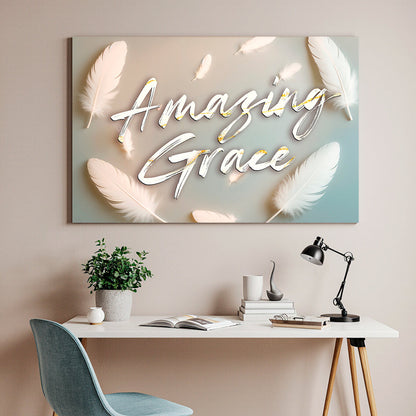 Amazing Grace Faith Wall Sign
