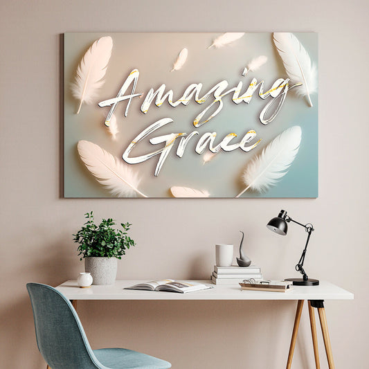 Amazing Grace Faith Wall Sign