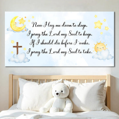 I Lay Me Down To Sleep Faith Sign II