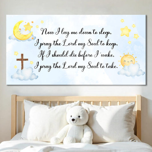 I Lay Me Down To Sleep Faith Sign II