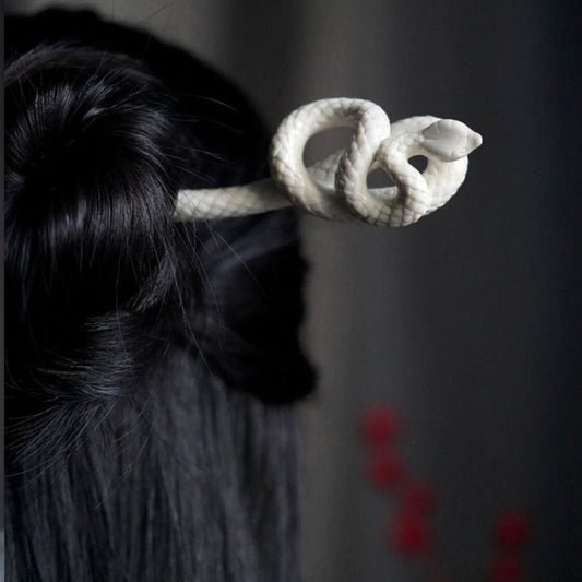 Back-of-Head Retro Hairpin Single Character