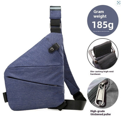 Men's Lightweight Nylon Crossbody Bag