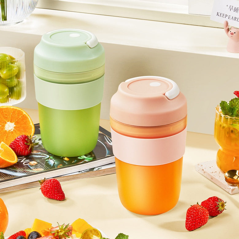 Portable 4-Blade Blender Juicer Cup 400ml