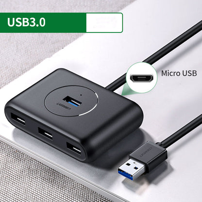 USB Extender 30 Set Cable Seperater One Drag Four Multi-function Length Expansion Dock