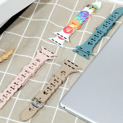 Fashion New Bracelet Silicone Ring Strap
