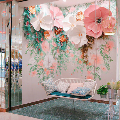 Large-scale Wedding Layout Three-dimensional Handmade Paper