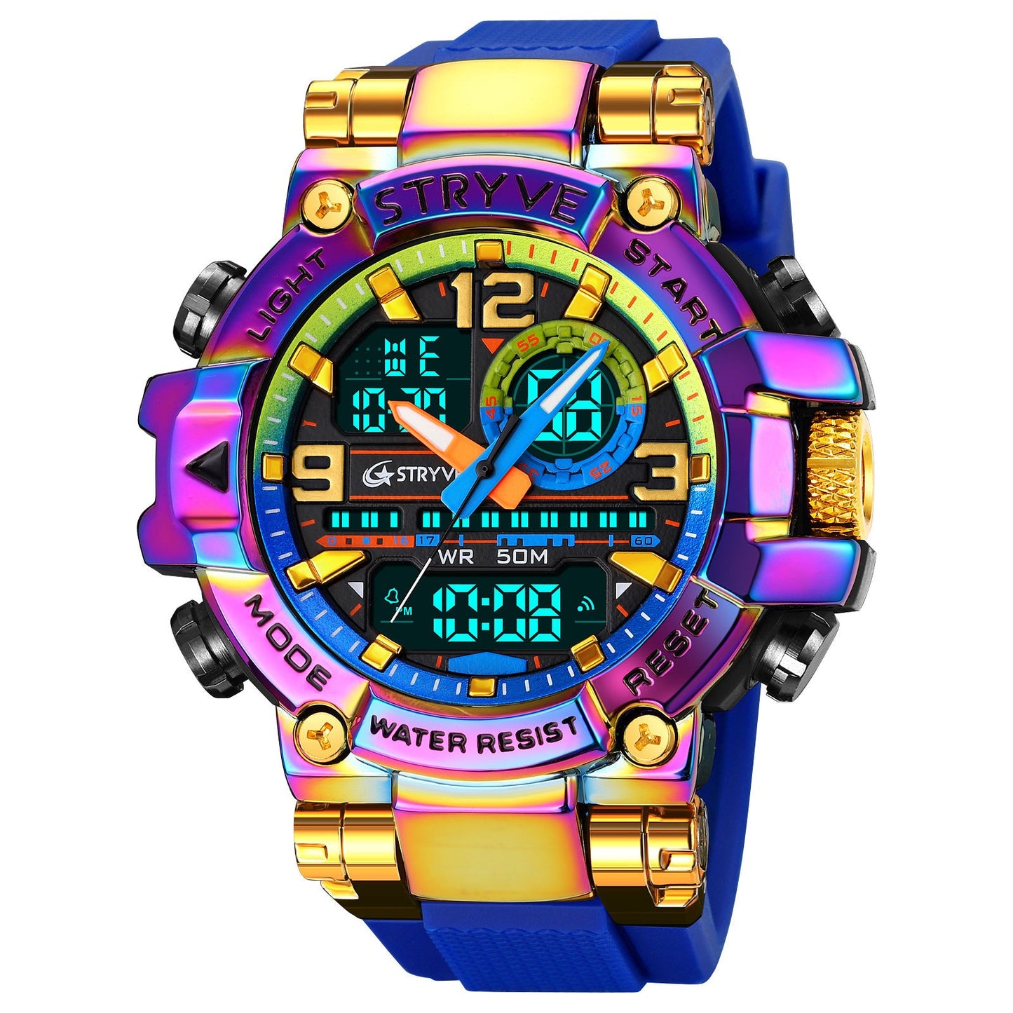 New Multifunctional Sports Student Watch