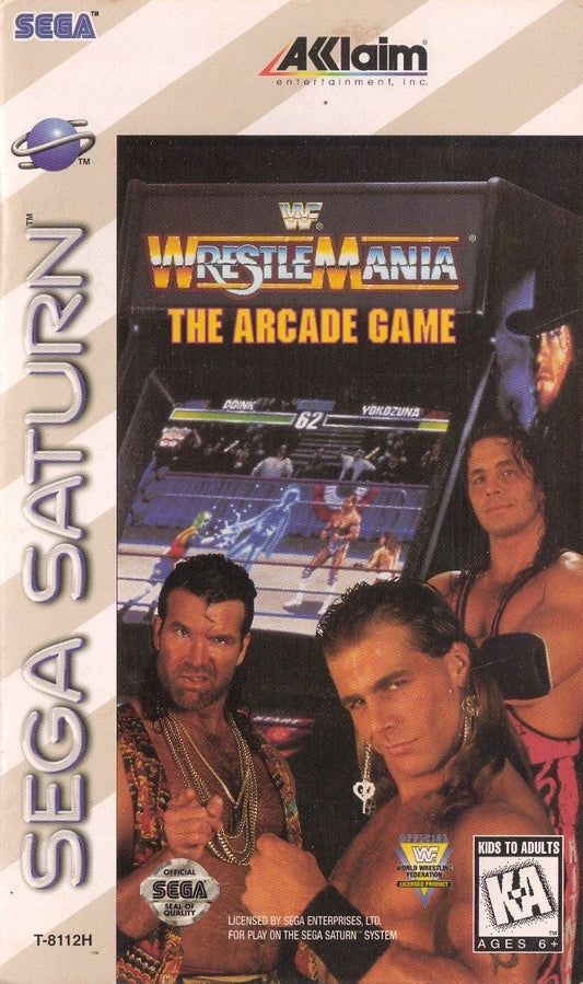WWF WrestleMania The Arcade Game (Sega Saturn)