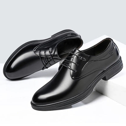 Men's Black Leather Formal Shoes