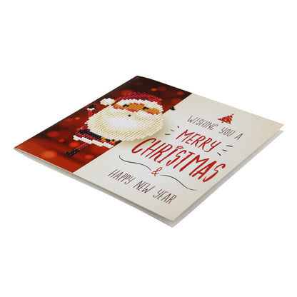 Christmas DIY Diamond Painting Greeting Cards 5D Cartoon Birthday Postcards