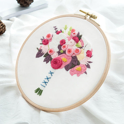 DIY embroidery material package