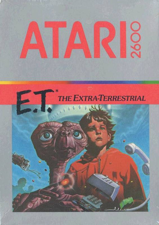 E.T. The Extra-Terrestrial AVGN Autographed Copy (Atari 2600)