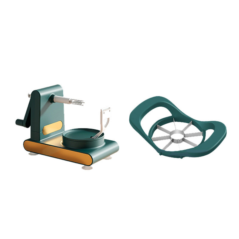 Hand-Cranked Multifunctional Peeler Cutter Slicer