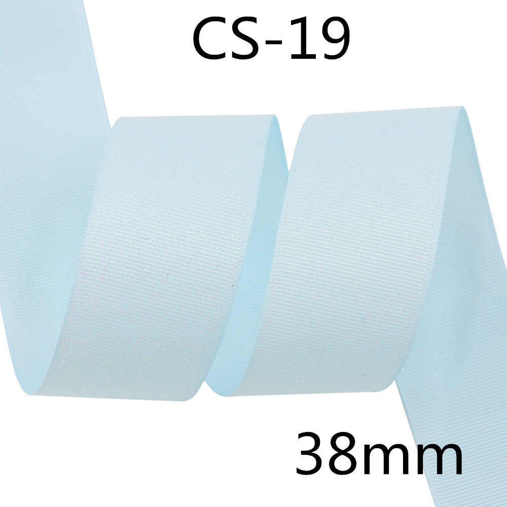 Glitter Silk Ribbon for Gift Wrapping