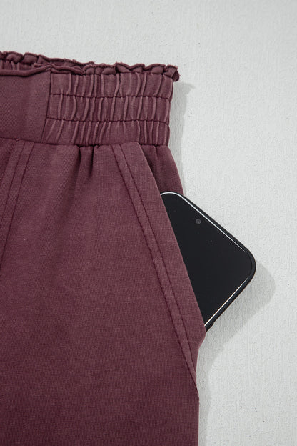 Mineral Wash Cargo Patched Utility Sweatpants