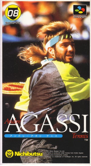 Andre Agassi Tennis [Japan Import] (Super Famicom)