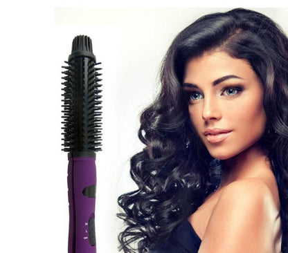 Electric Hair Curler Straightener Comb