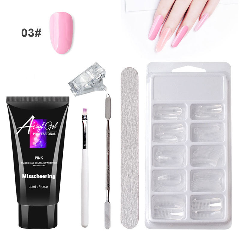 Painless Extension Gel Set - Quick Model Without Paper Holder