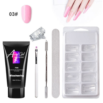 Painless Extension Gel Set - Quick Model Without Paper Holder