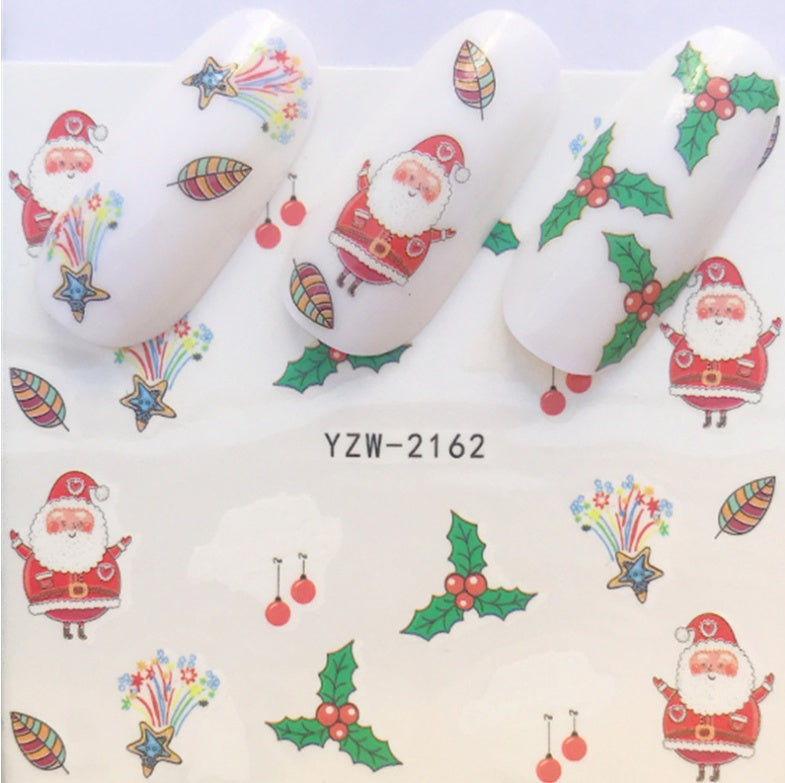 Christmas Water Transfer Nail Stickers