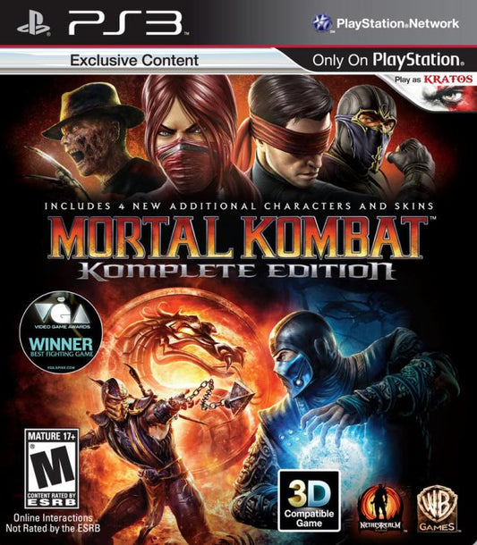 Mortal Kombat Komplete Edition (Playstation 3)