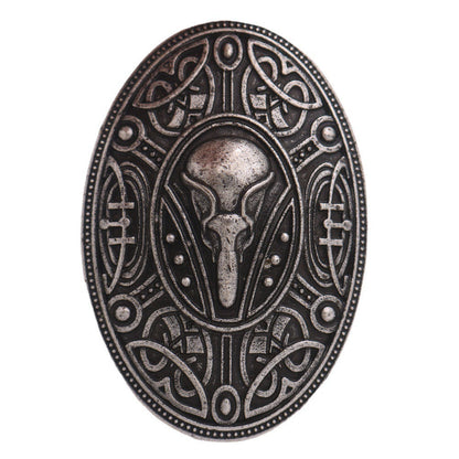 Men's Crow Brooch Nordic Myth Men's Charm