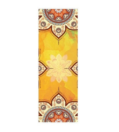 Patterned Anti-Skid Yoga Mat Towel