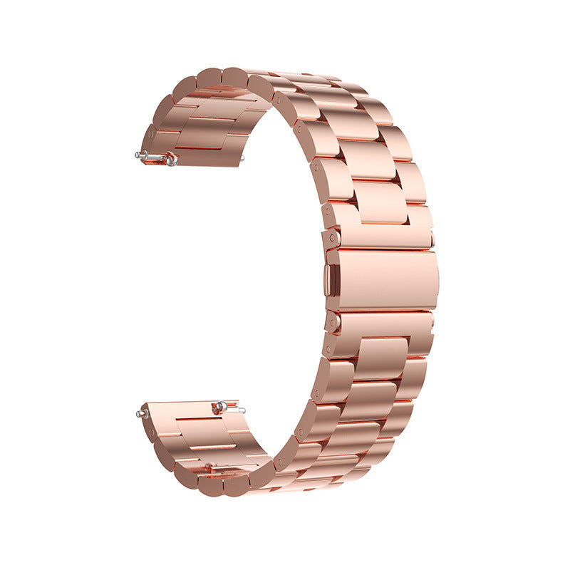 Three-Bead Titanium Quick-Release Watch Band